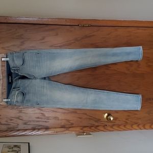 Express Midrise, Light Wash, Jean Legging size 4R